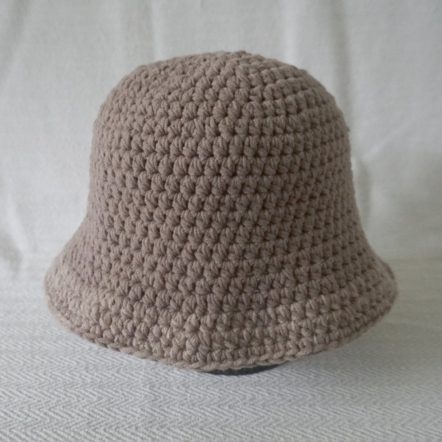 Neutral Tone Bucket Hat ( Mocha)