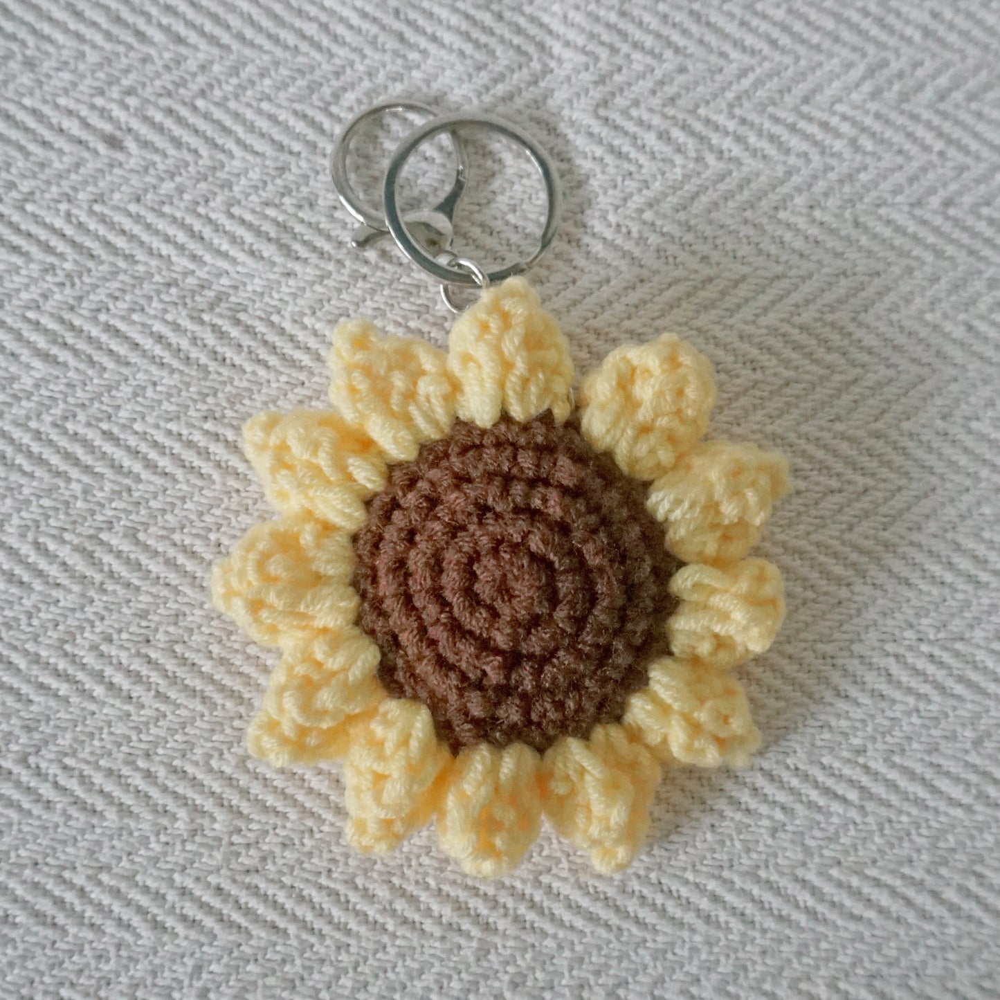 Sunflower Keychain