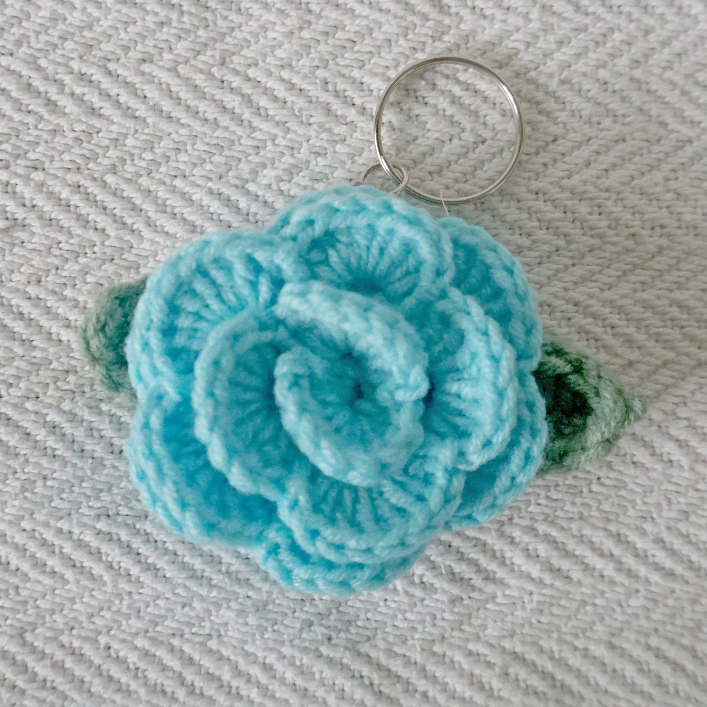 English Rose Keychain